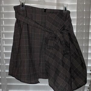Plaid skirt